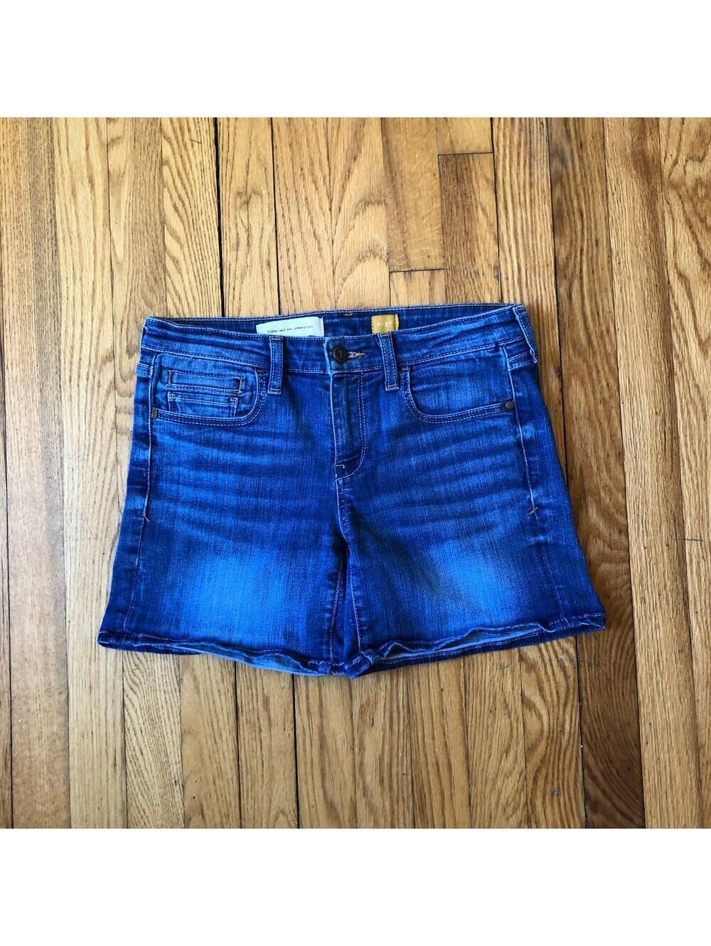 Anthropologie Pilcro and the Letterpress EUC Women's Denim Shorts No. 27